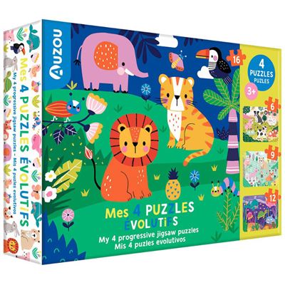 Mis Cuatro Puzzles Evolutivos
