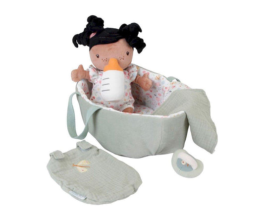 Bebé Evi con Capazo Little Dutch