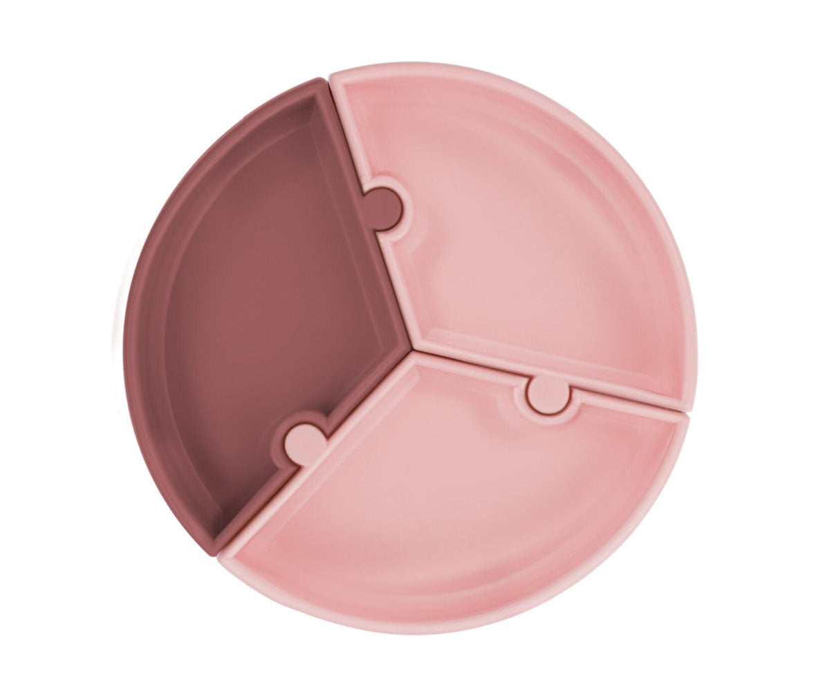 Puzzle Plato Rosado/Rosa