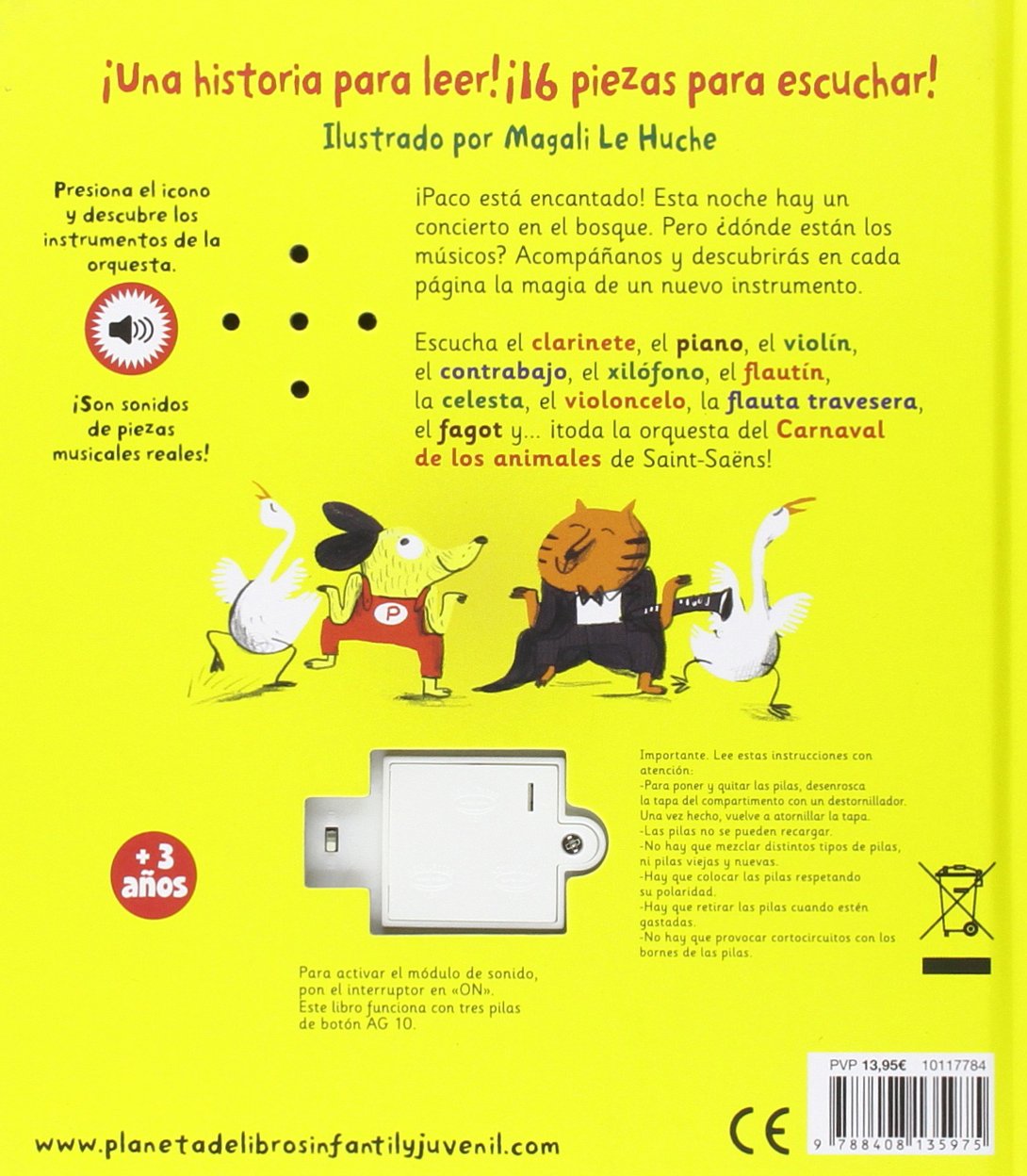 Paco y la orquesta. Libro musica