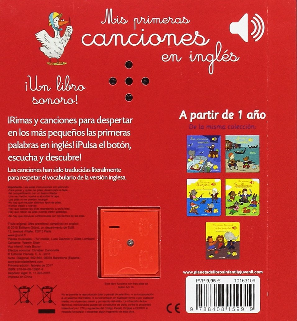 Mis Primeras Canciones en Inglés