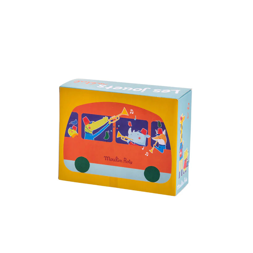 Caja de Música Metal Autobús