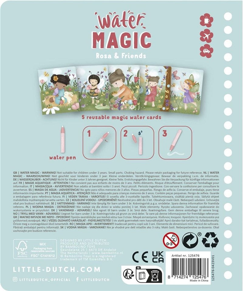 Libro Magico de Colorear Rosa and Friends