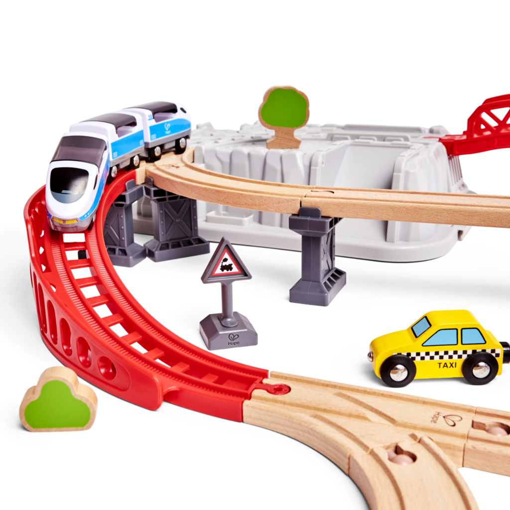 Juego de Bloques Construcción de Ferrocarril