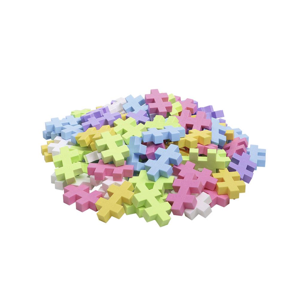 Construcción Plus Plus Big 100 Piezas Colores Pasteles