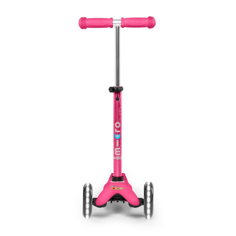 Patinete Mini Micro Deluxe LED Rosa