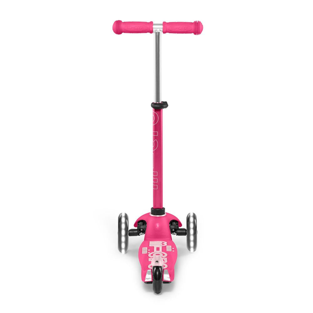 Patinete Mini Micro Deluxe LED Rosa