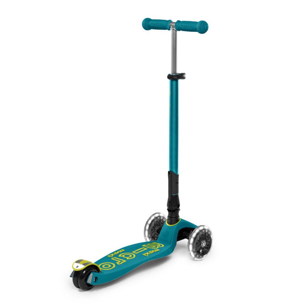 Patinete Maxi Micro Deluxe Plegable Turquesa