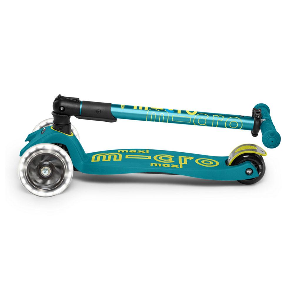Patinete Maxi Micro Deluxe Plegable Turquesa