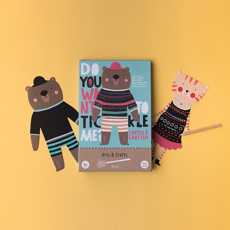 Do you want to tickle me? Láminas para rascar