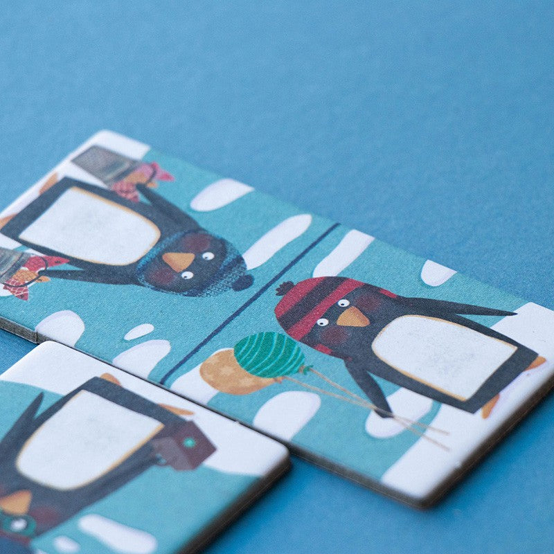 Domino Penguins Family