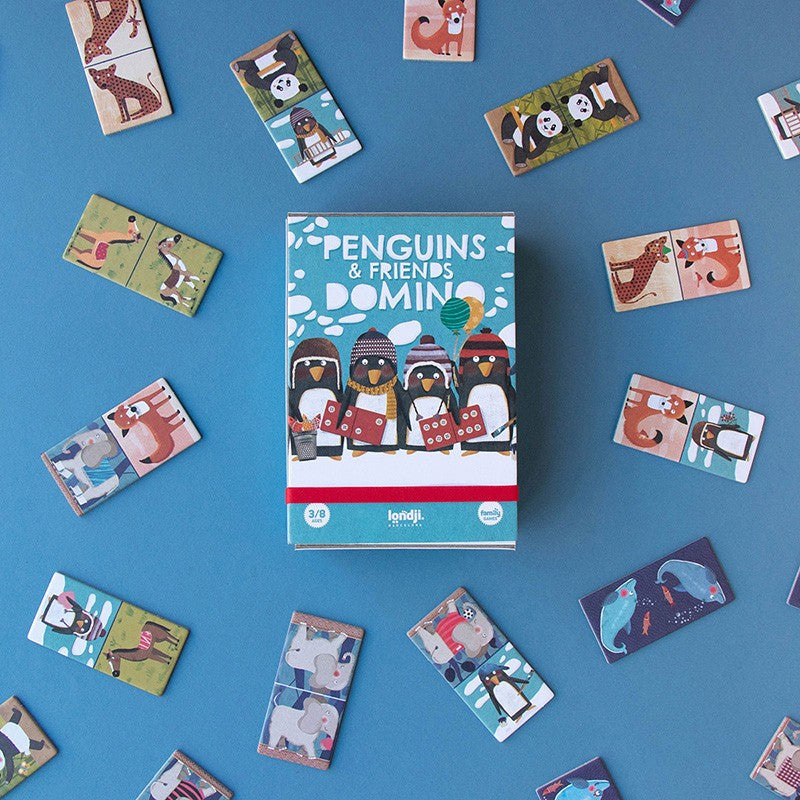 Domino Penguins Family