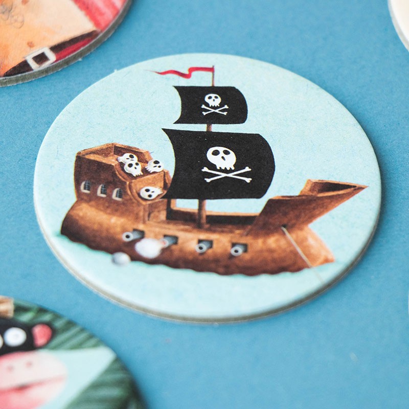 I'am a Memo Pirate: Juego