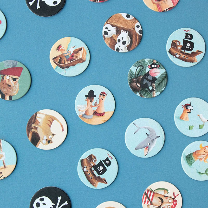 I'am a Memo Pirate: Juego