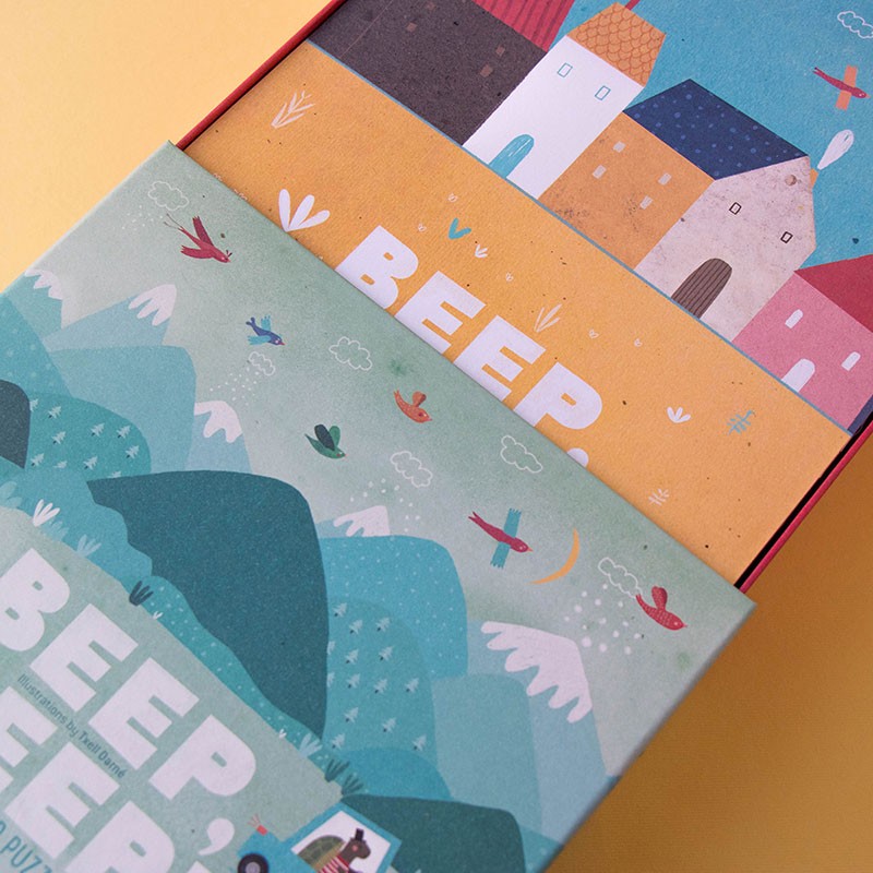 Beep Beep: Puzzle Busca y Encuentra