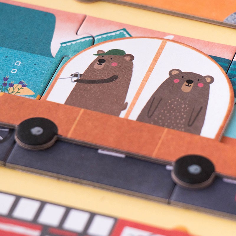 Beep Beep: Puzzle Busca y Encuentra