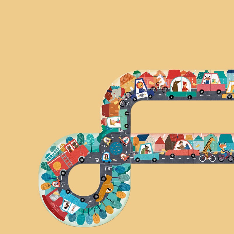 Beep Beep: Puzzle Busca y Encuentra