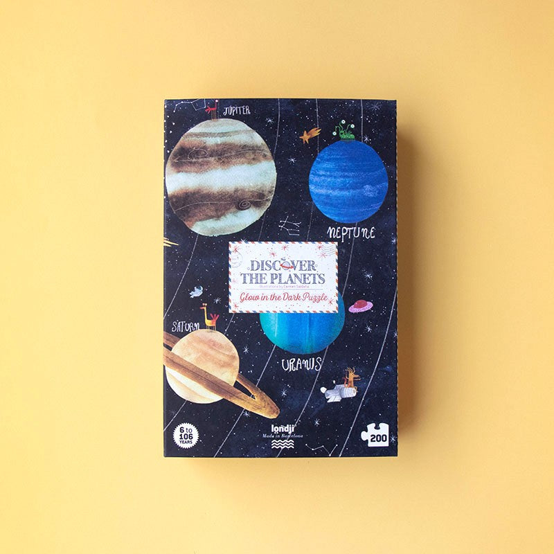 Puzzle Discover The Planets Brilla en la Oscuridad