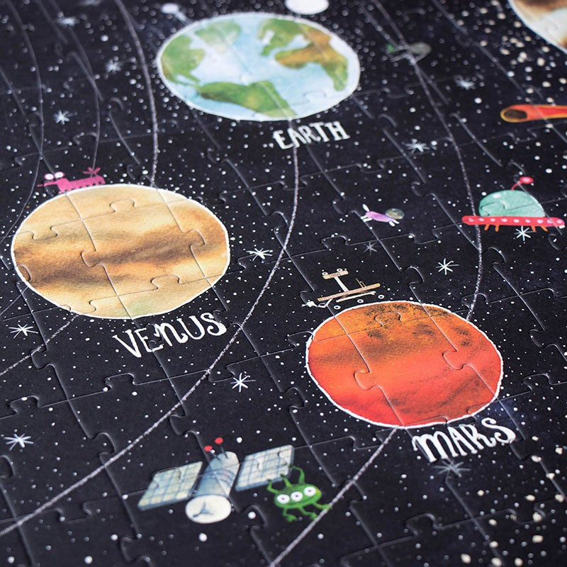 Puzzle Discover The Planets Brilla en la Oscuridad