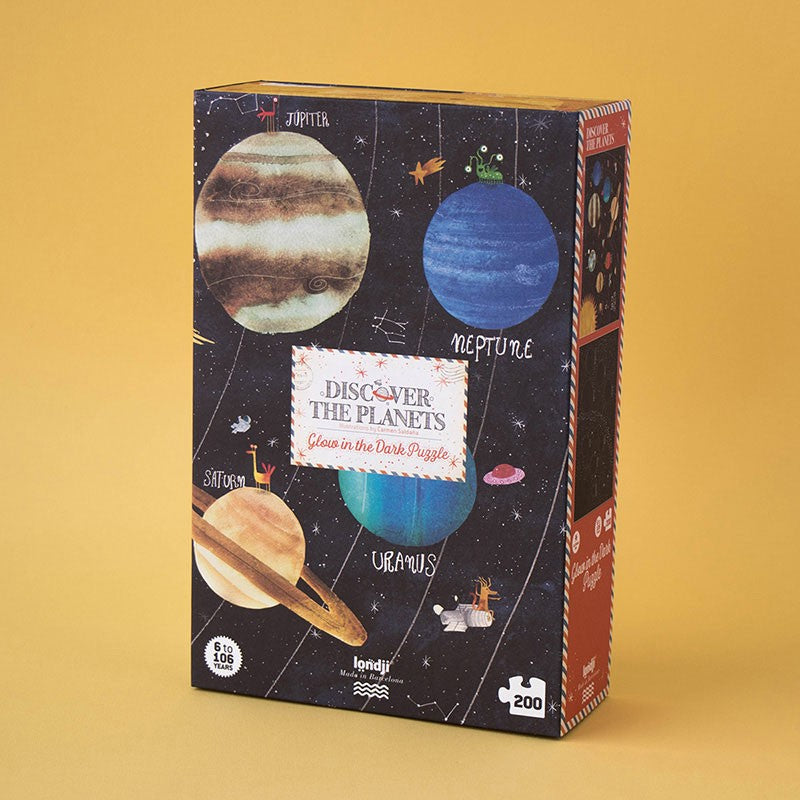 Puzzle Discover The Planets Brilla en la Oscuridad