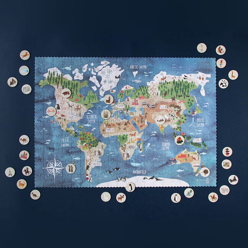 Puzzle Discover the World