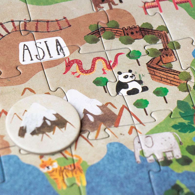 Puzzle Discover the World