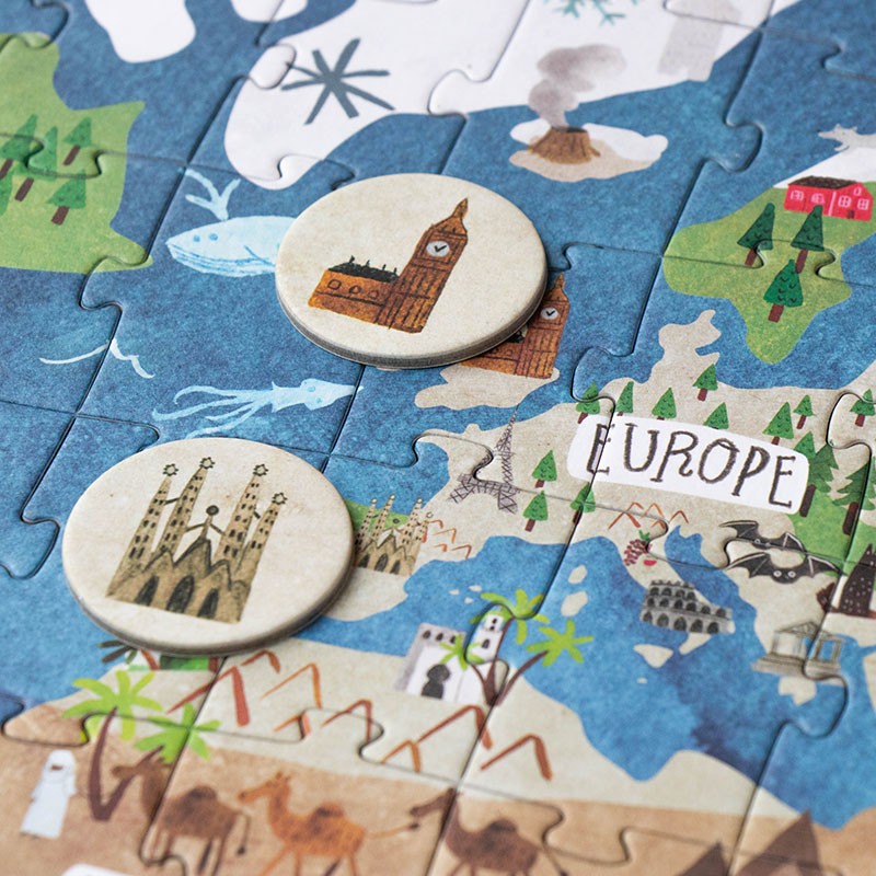 Puzzle Discover the World