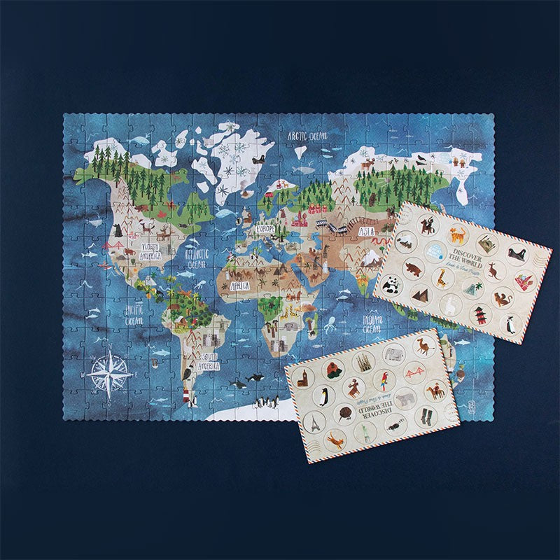 Puzzle Discover the World