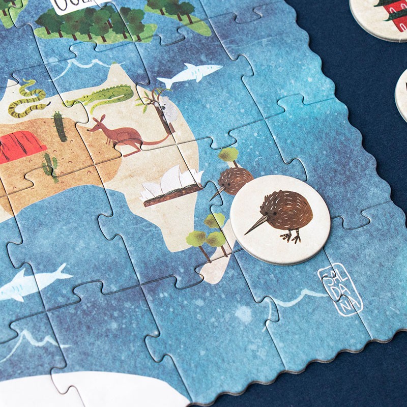 Puzzle Discover the World