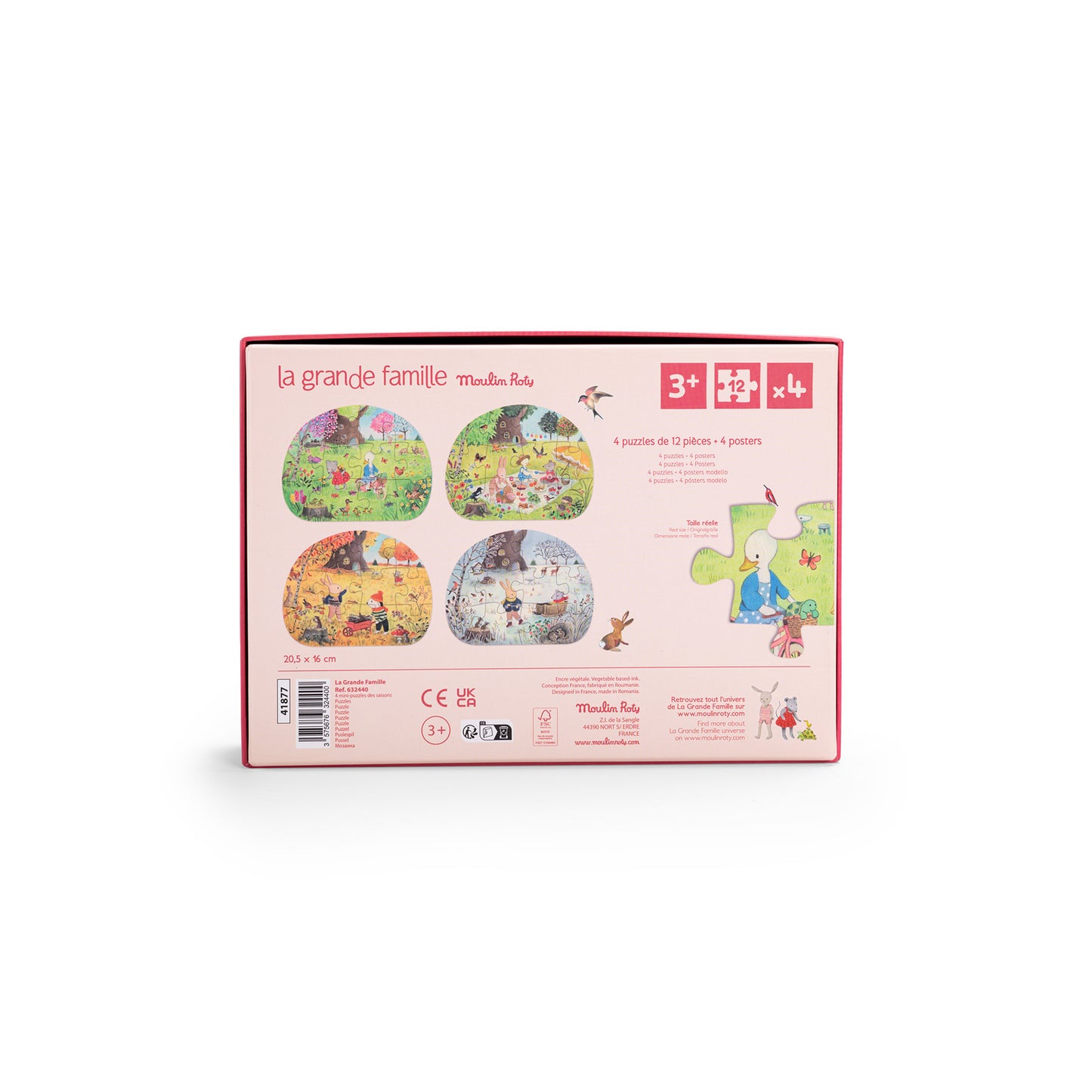 Mini puzzles Las Estaciones (La Gran Familia)