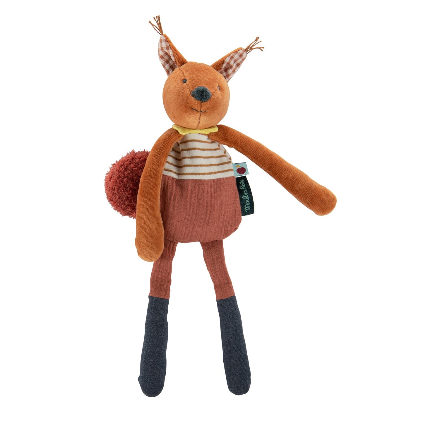 Doudou-sonajero ardilla Pomme des bois