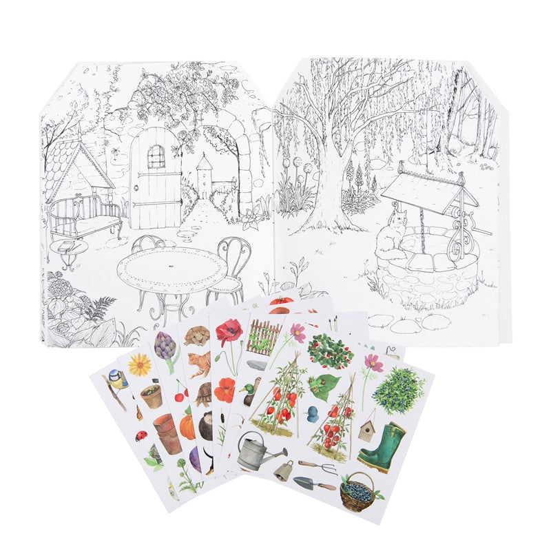 Cuaderno pegatinas El Jardinero
