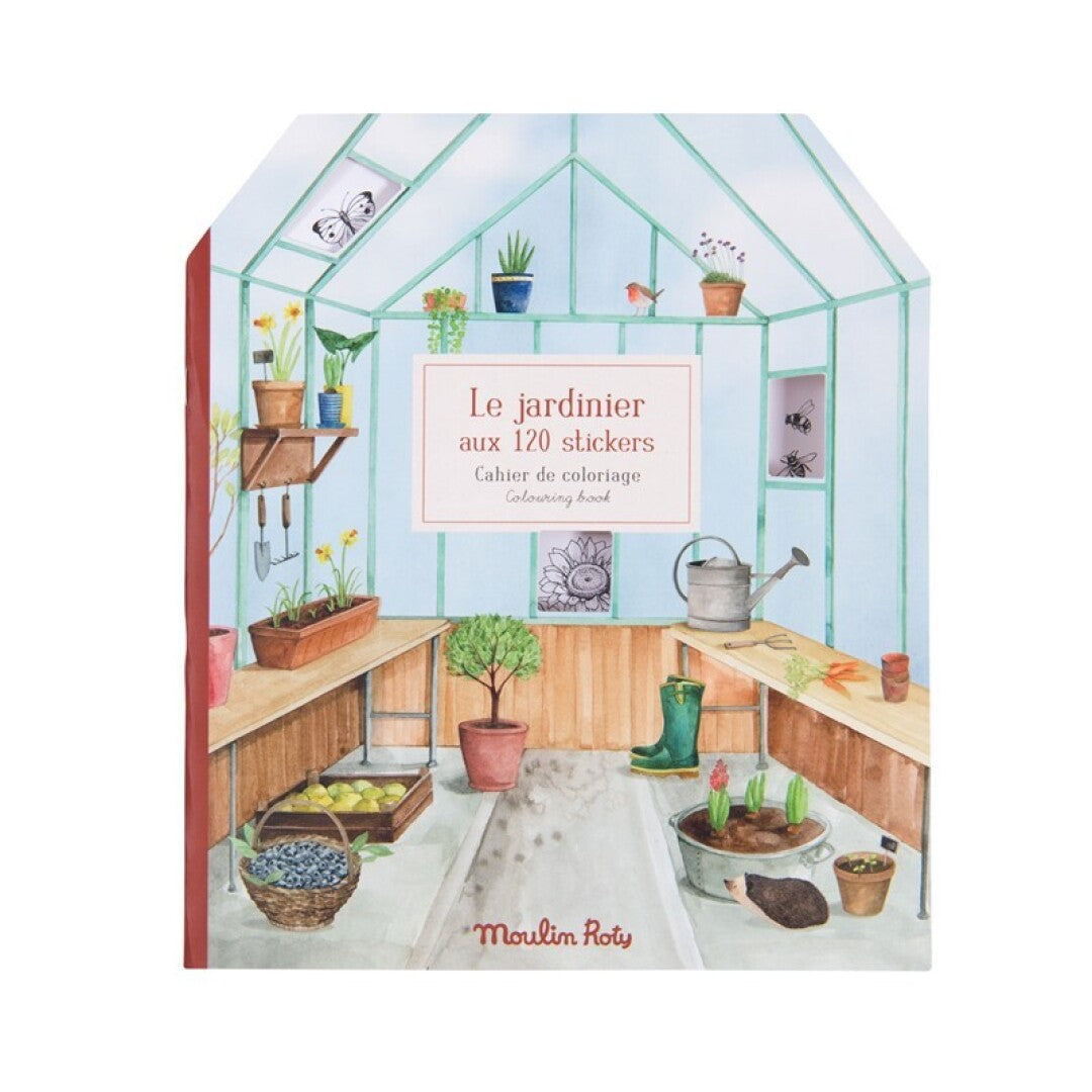 Cuaderno pegatinas El Jardinero