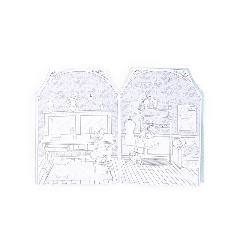Cuaderno pegatinas Escuela del baile - 20 P