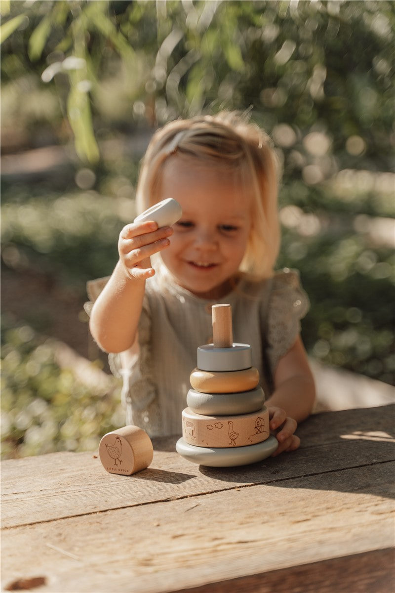 Anillos Apilables Balanceables Granja