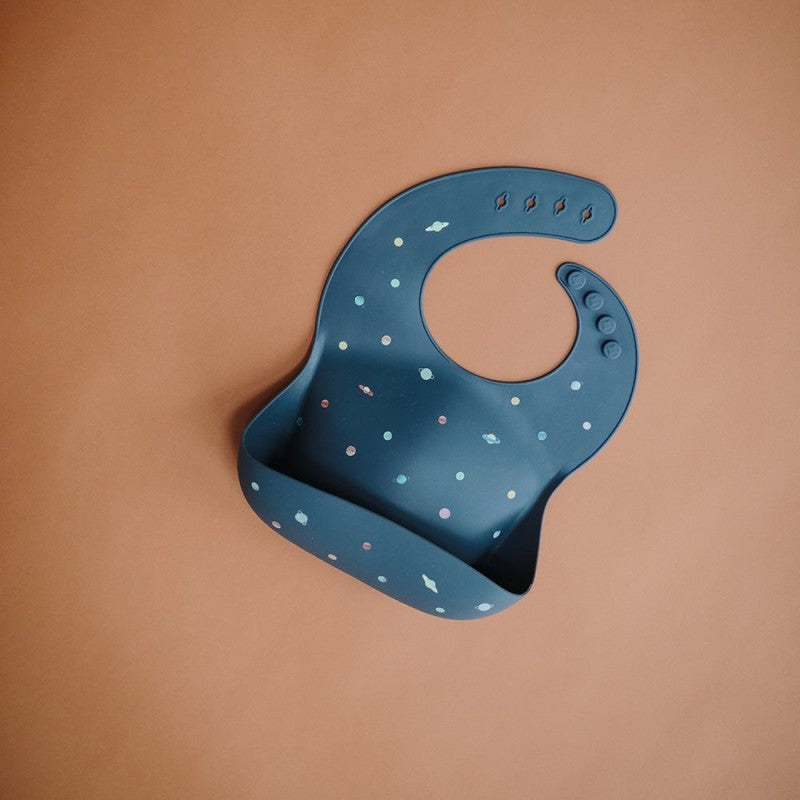 Babero Silicona Print Planets