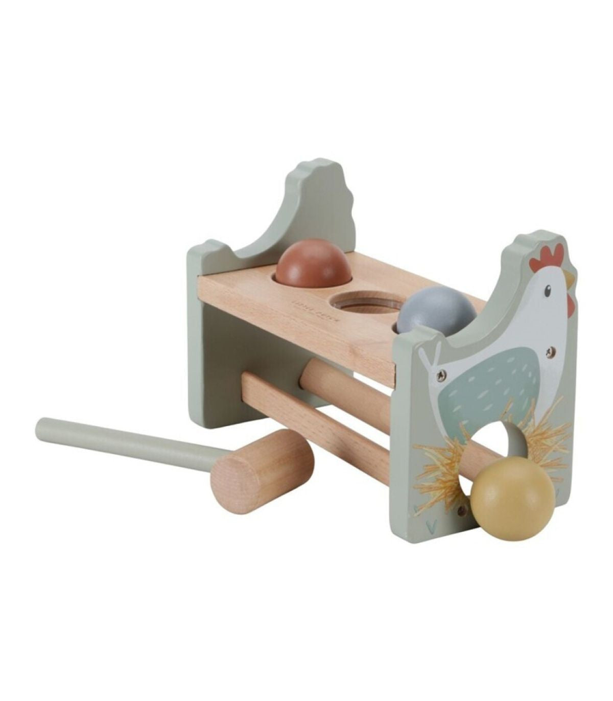 Banco de Golpeo con Bolas Little Farm de Little Dutch