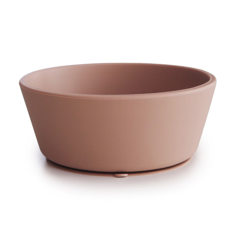 Bol con Ventosa Solid Blush