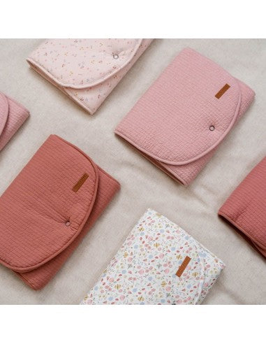 Cambiador de Paseo Puro Rosa Suave