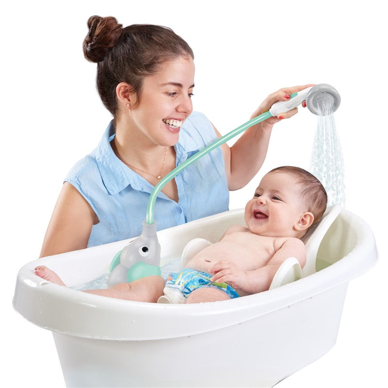 Ducha Bañera Elefante Turquesa