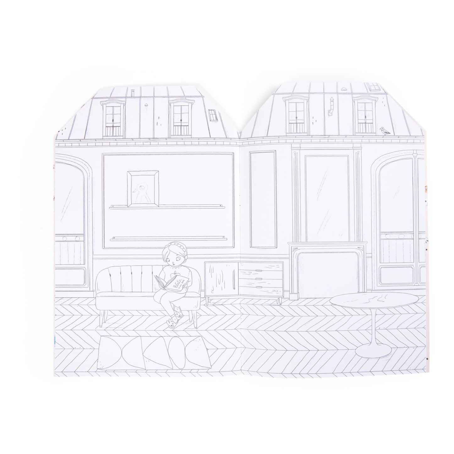 Cuaderno pegatinas Parisinas