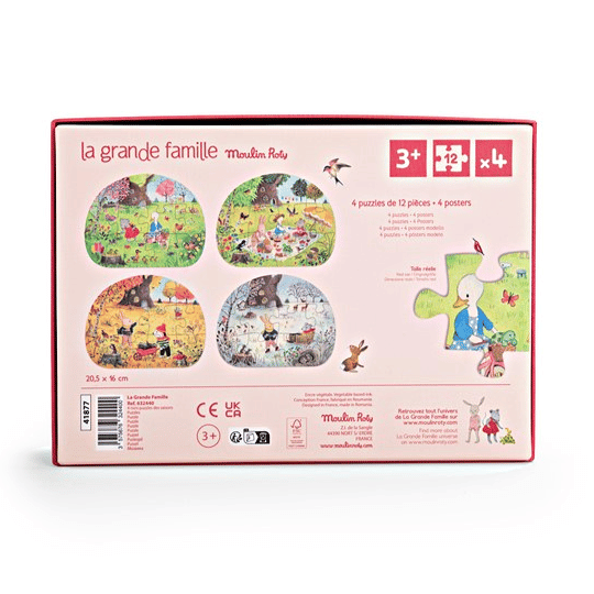 Mini puzzles Las Estaciones (La Gran Familia)