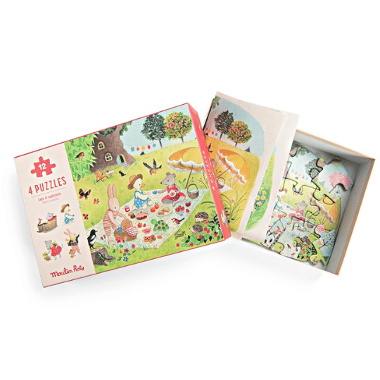 Mini puzzles Las Estaciones (La Gran Familia)