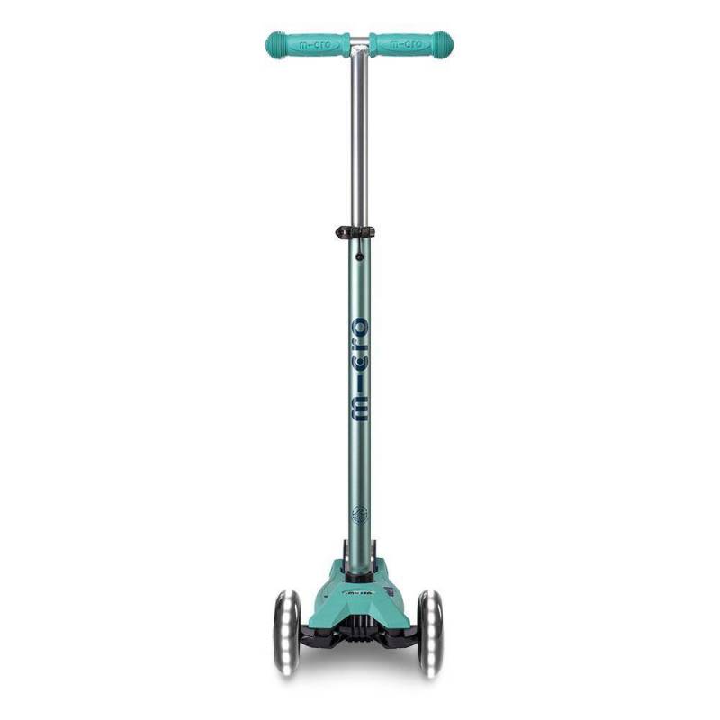 Patinete Maxi Micro Deluxe Eco Led Menta