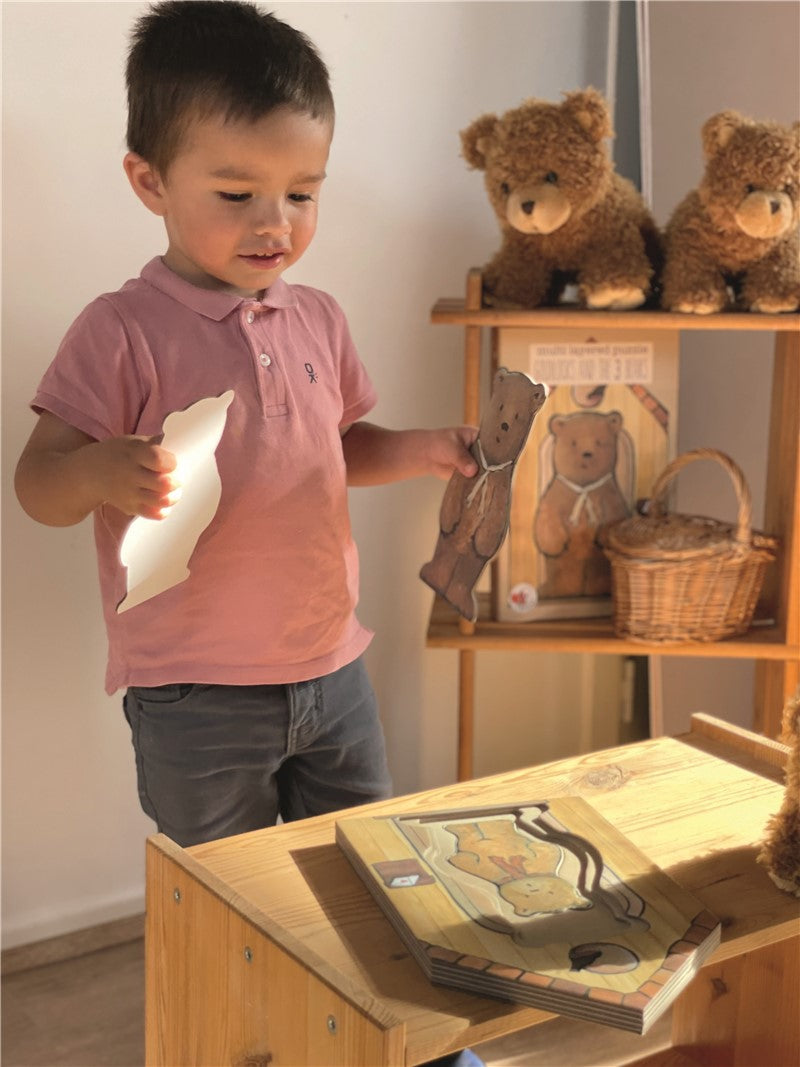 Puzzle Multicapa Ricitos de Oro y los Tres Osos