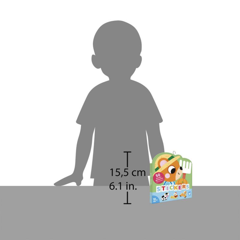 50 Pegatinas Grandes-Granja