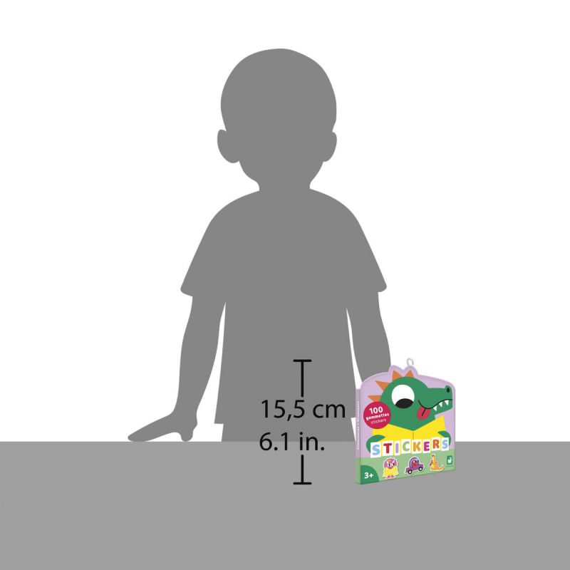 100 Pegatinas-Dinusaurios