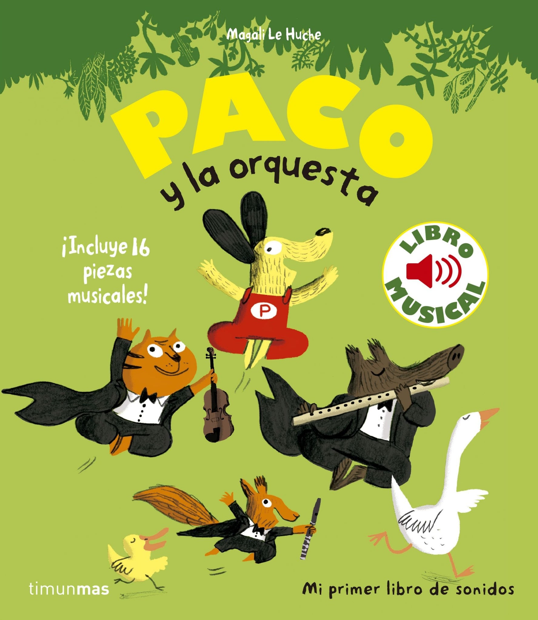Paco y la orquesta. Libro musica