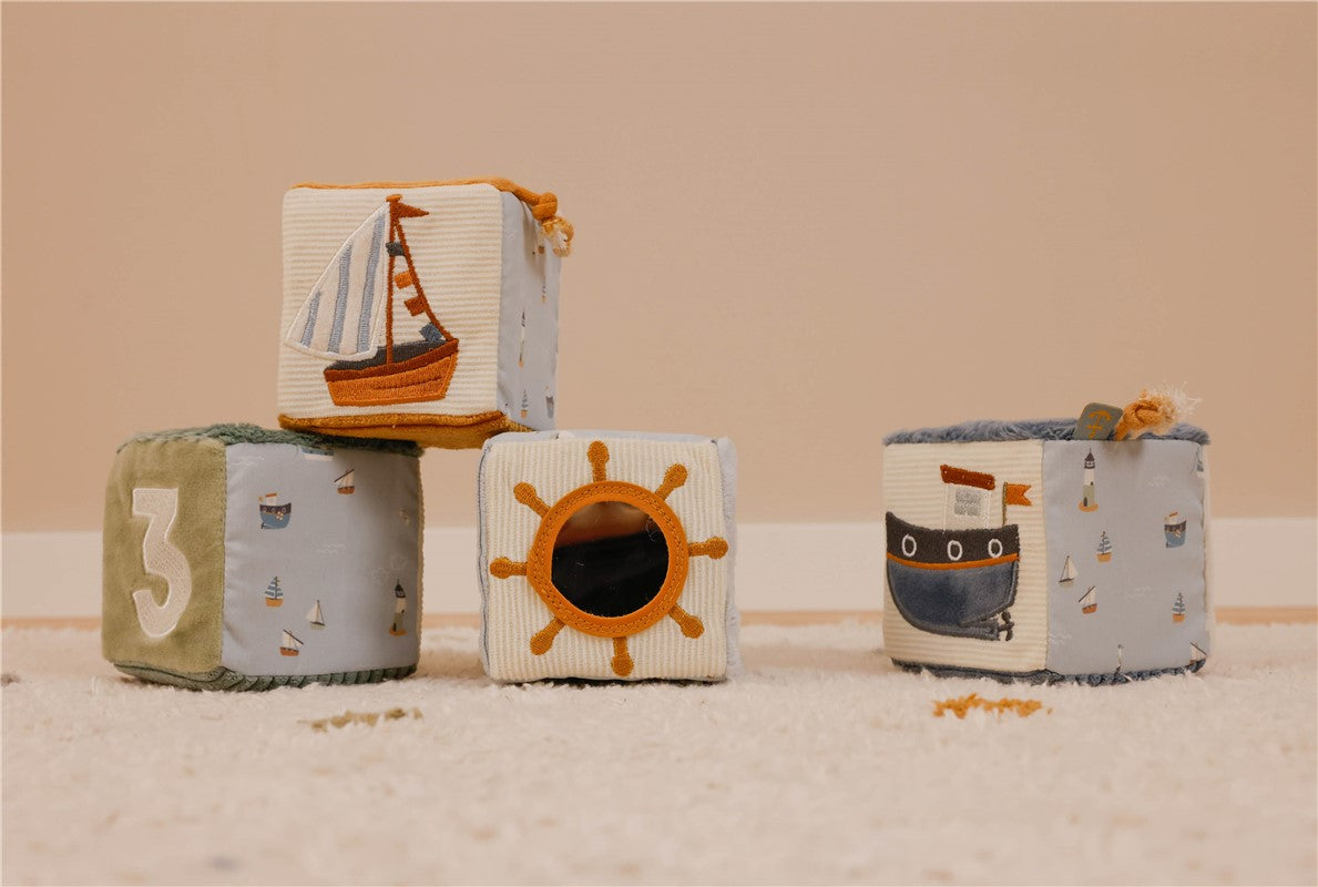 Cubos Blanditos Apilables Sailor