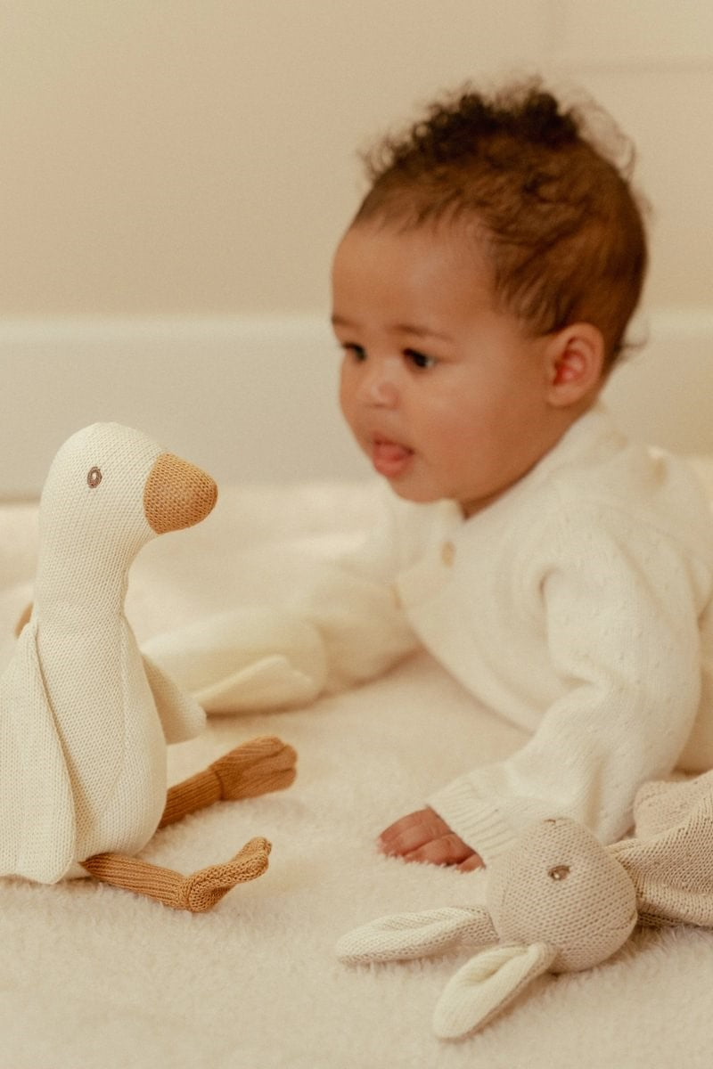 Caja Regalo de Punto Newborn Natural